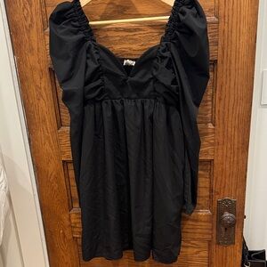 Entro Black Mini Dress